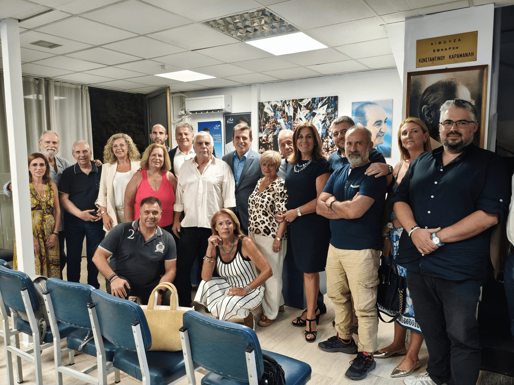 Επαφή με τις τοπικές οργανώσεις της Νέας Δημοκρατίας στη Βόρεια Αθήνα